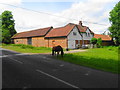 Roadside grazing on village edge in SO42 7QZ