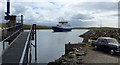 Ferry MV Dagalien arrives at Ulsta on Unst in ZE2 9BD