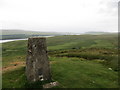 Triangulation pillar on Corlick Hill 303m in PA15 3AB