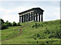 Penshaw Monument (Earl of Durham's Monument) in Shiney Row Ward
