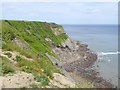 Sea cliffs at White Horse in YO22 4PH
