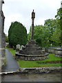 Churchyard Cross at St Andrew's church in BS48 3JQ