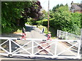 Level crossing, Station Road, Yaxham in NR19 1TF