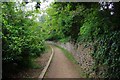Public footpath, Bampton, Oxon in Bampton