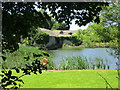 Pond and derelict buildings at Lower Nash Farm in SA72 4UH