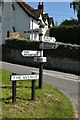 SCC Fingerpost at West Quantoxhead, Staple Cross in TA4 4DE