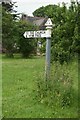 SCC Fingerpost in Ashbrittle Village in TA21 0LG