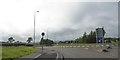 Roundabout for A48 near Brocastle in CF35 5FB