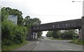 Railway bridge over Bridgend bypass in CF31 3LS