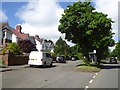 Bus shelter and service road, Clasemont Road, Morriston in SA6 6ER