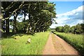 Track to Braidwood Farm in EH26 9LD