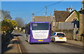 Rural Bus Service, The Street, Hullavington, Wiltshire 2015 in SN14 6QP