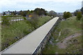 Conveyor belt at the Dunbar Cement Works in Broxburn (East Lothian)