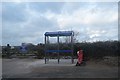 Newly constructed bus shelter, Duloe in PL14 4PF
