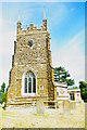West tower to St Mary's Church in SG19 2LD