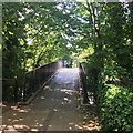 Footbridge over Holme Brook in S40 2ND
