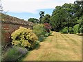 Outside the walled garden, Stow Hall, Norfolk in PE34 3HS