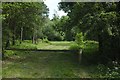Entrance to Cabbage Hill Wood in NG33 4RJ