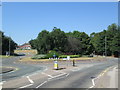 Roundabout at Chesterton in ST5 7LH