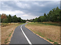 Wykebeck Way cycle route at Halton Moor in LS9 0JT