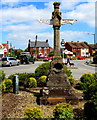 Victorian direction post on an Eastington roundabout in GL10 3AG
