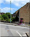 Bath Road floral display, Eastington in GL10 3AG