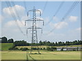 Giant pylon at Moulsford in OX10 9JB