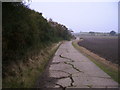 Concrete track south of Bell Farm at Colesden in MK44 3DH