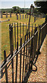 Churchyard gate, Baverstock in SP3 5ES