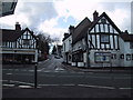 Junction of Bear Hill / Red Lion Street in Alvechurch, Worcestershire. in B48 7NN