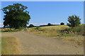 Footpath towards Olney Park Farm in Yardley Hastings