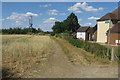 Footpath into the village the other side of the A428 in Yardley Hastings