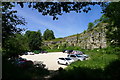 Hartley Lane car park, Salterley Quarry in GL53 9QW