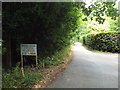 Private access road, Upper Hartfield in TN7 4DJ