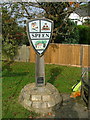 Speen village sign in HP27 0SX