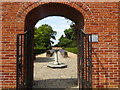 Entrance to the Garden of Remembrance, Putney Vale Cemetery in SW15 3ED