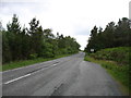 The A850 nearing Bernisdale in IV51 9NX