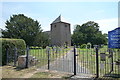 Entrance Gates to St. Mary Magdalene Church (Little Hereford) in SY8 4LN