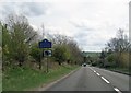 A68 at Witton-le-Wear village boundary in DL14 0AX