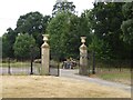 Rear gate to Forde Abbey grounds in TA20 4LP