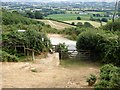Stile and gate at Lob Gate in Pilsdon