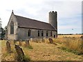 All Saints' church, rear view in Frostenden