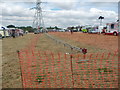 Temporary railway track, Barton under Needwood Steam Rally in DE13 8ZF