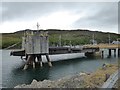 The ferry terminal pier at Tarbert in HS3 3DF