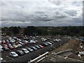 New car park - view from Corby Civic Centre in NN18 9NH