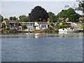 The River Thames downstream of Sunbury Court Island in TW16 5LL