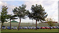 Car park in front of HM Prison Ranby in Babworth
