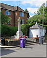 Barley: War Memorial and Lock-up in SG8 8HY