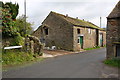 Farm buildings on Netherghyll Lane in BD20 8LJ