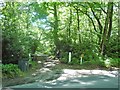 Entrance to Bohemia, Whitehill Wood in TN3 9HB